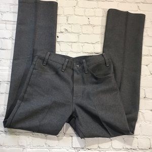 Levi’s Vintage Gray Slacks 100% Dacron 30”x32”